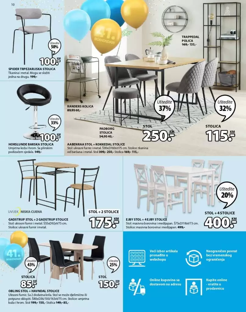 JYSK akcijski katalog. snizenje. popust. akcija. popusti. online kupovina. covid 19. korona virus.