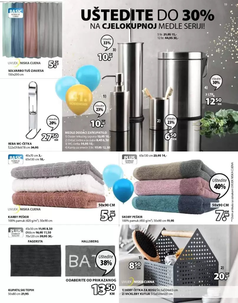 JYSK akcijski katalog. snizenje. popust. akcija. popusti. online kupovina. covid 19. korona virus.