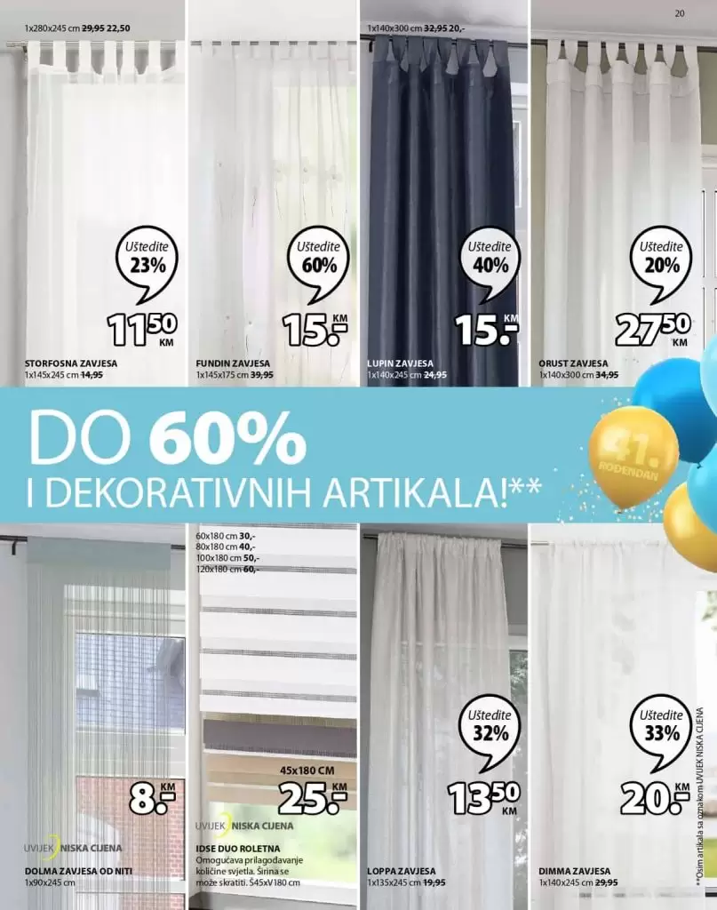 JYSK akcijski katalog. snizenje. popust. akcija. popusti. online kupovina. covid 19. korona virus.