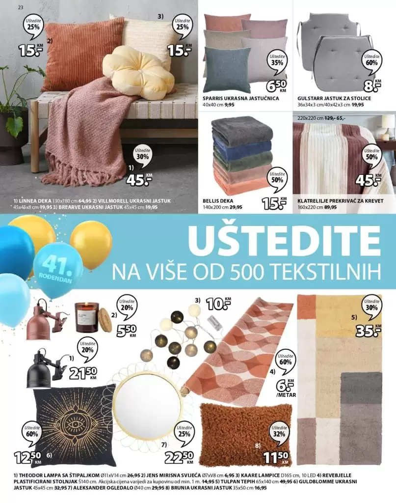 JYSK akcijski katalog. snizenje. popust. akcija. popusti. online kupovina. covid 19. korona virus.