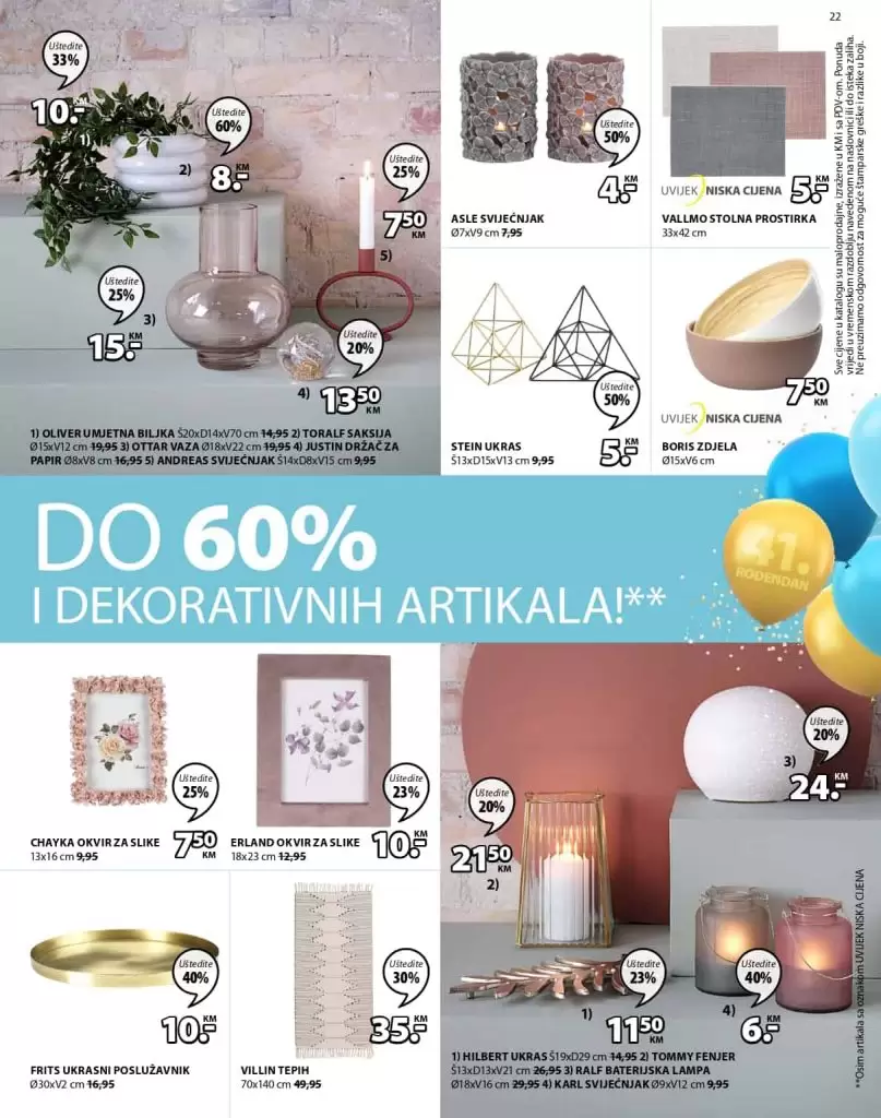 JYSK akcijski katalog. snizenje. popust. akcija. popusti. online kupovina. covid 19. korona virus.