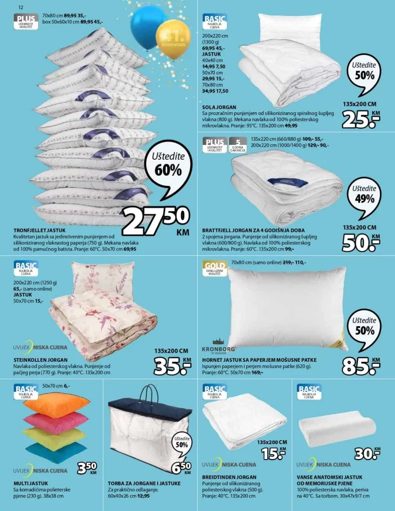 JYSK akcijski katalog. snizenje. popust. akcija. popusti. online kupovina. covid 19. korona virus. 