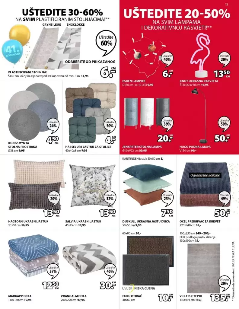 JYSK akcijski katalog. snizenje. popust. akcija. popusti. online kupovina. covid 19. korona virus. 