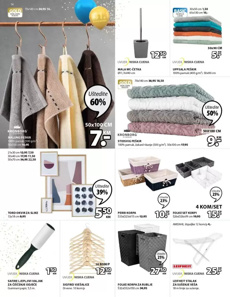 JYSK akcijski katalog. snizenje. popust. akcija. popusti. online kupovina. covid 19. korona virus. 