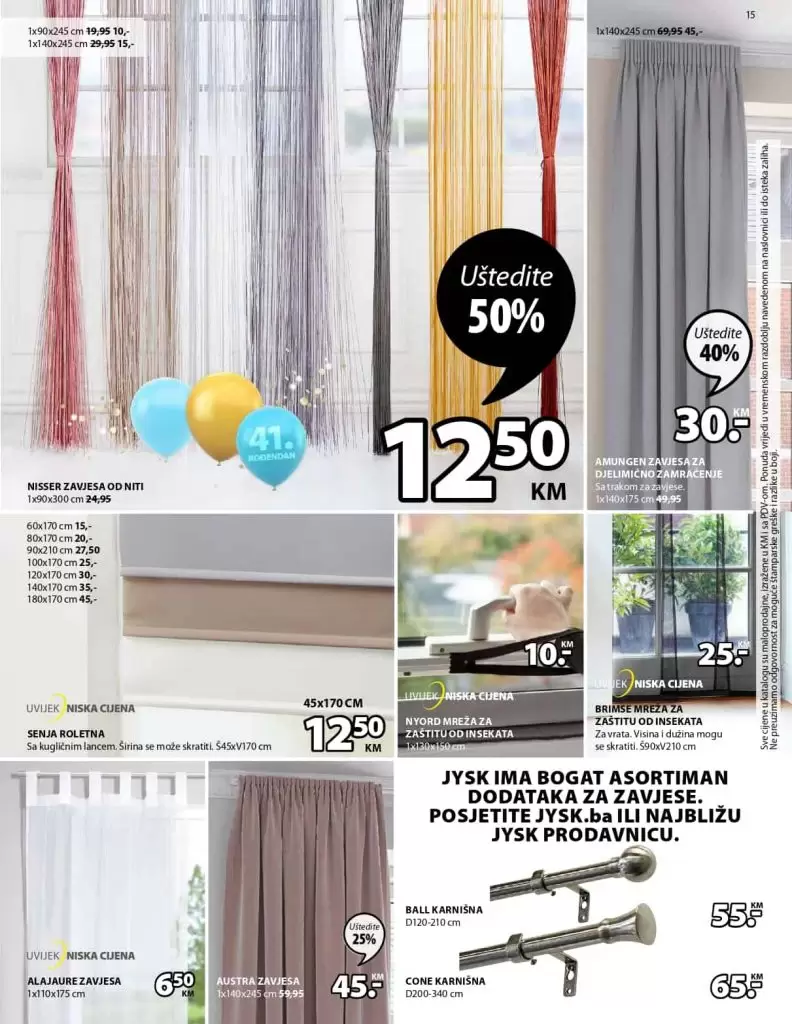 JYSK akcijski katalog. snizenje. popust. akcija. popusti. online kupovina. covid 19. korona virus. 