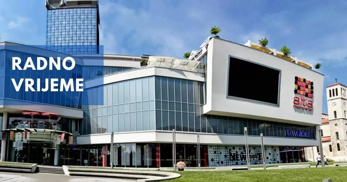 Alta shopping centar obavijest o radnom vremenu!