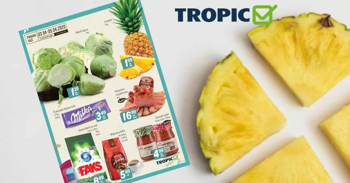 Tropic moj market vikend akcija. snizenje. popust. katalog.