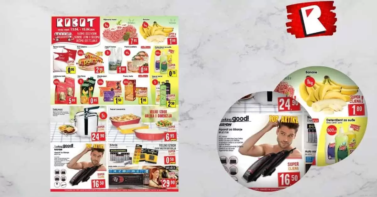 robot akcijski katalog. robot snizenje. popust.