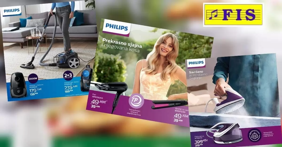 fis super akcija. snizenje. popusti. Philips snizenje!