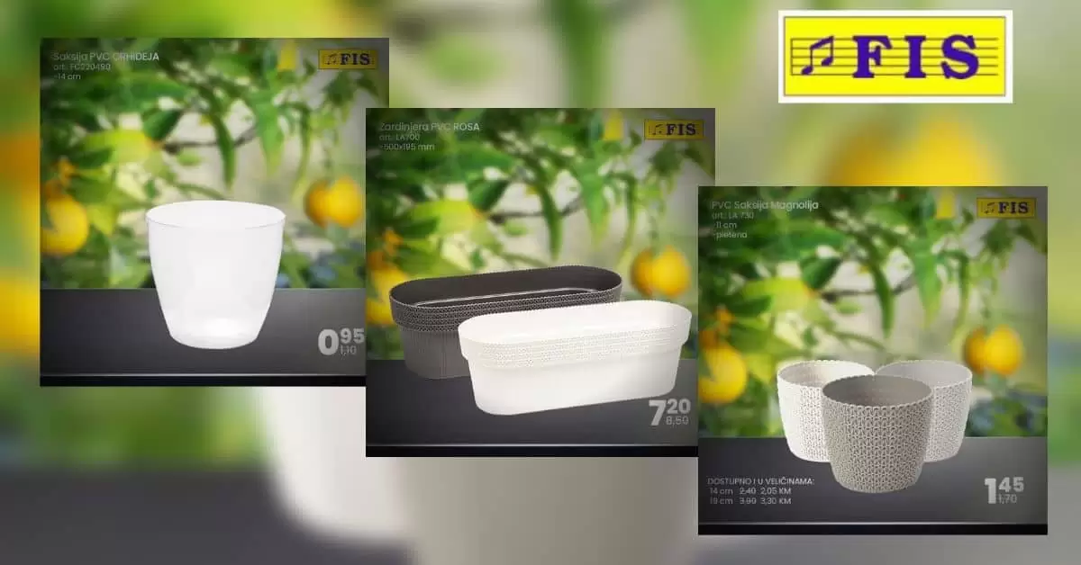 fis akcijski katalog. sakcije. ponuda cvijeca. snizenje. popust. katalog.