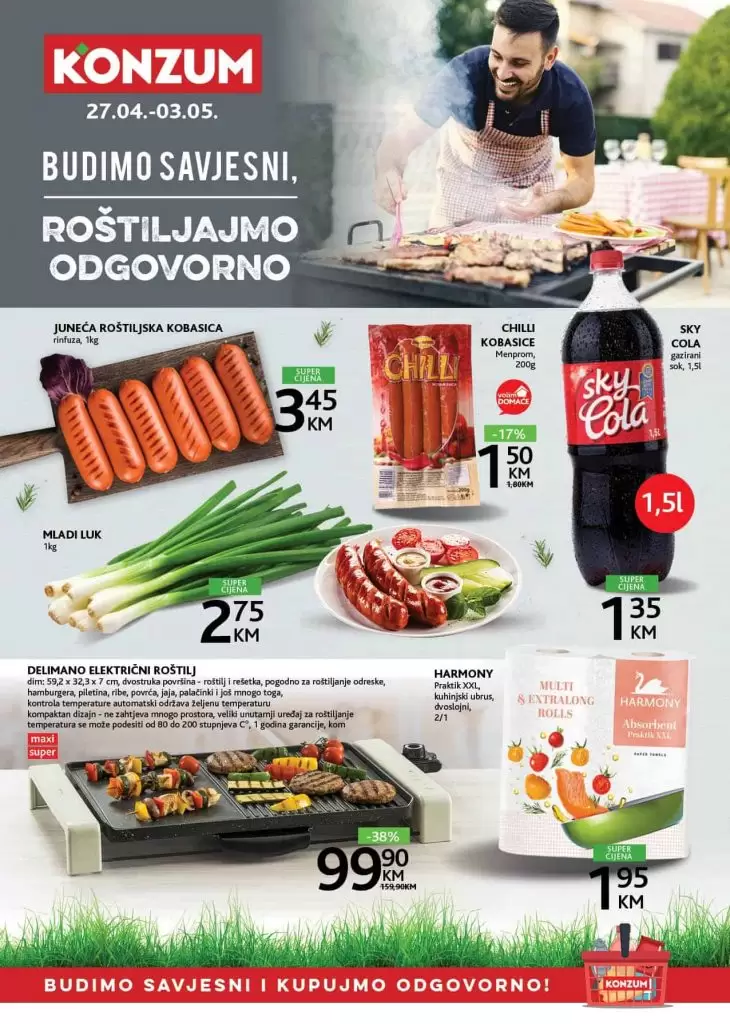 konzum akcijski katalog. snizenje. akcija. popust. Najbolje ponude za vas. 