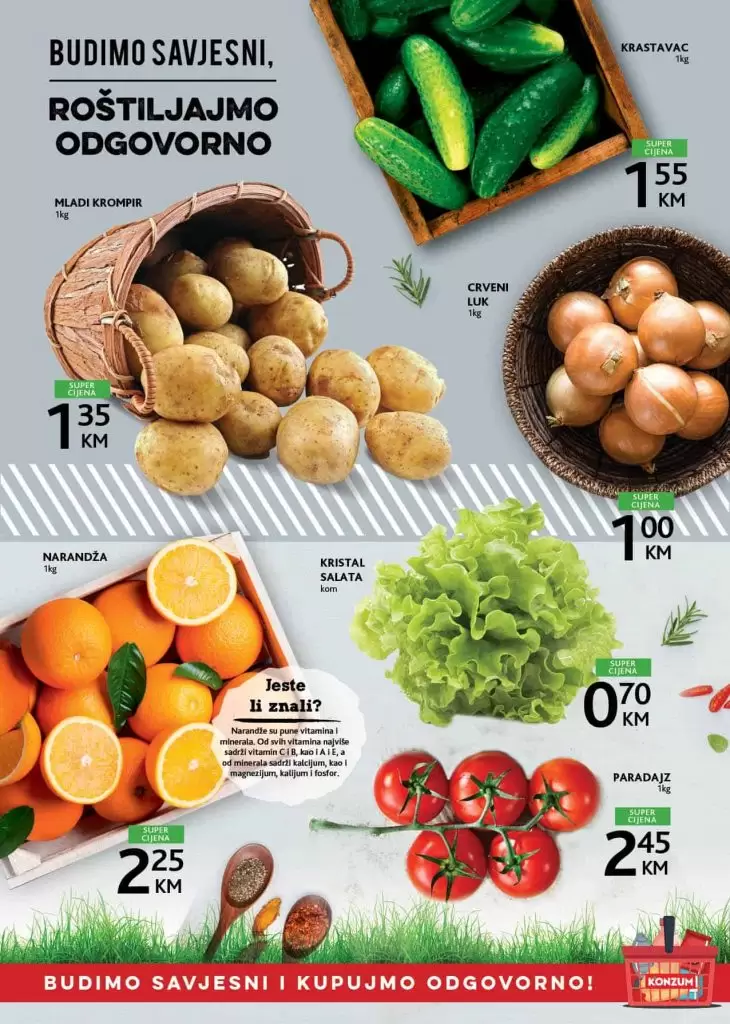 konzum akcijski katalog. snizenje. akcija. popust. Najbolje ponude za vas. 