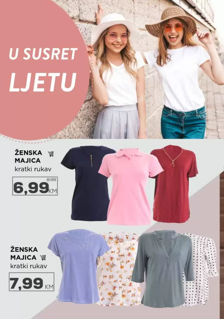 tropic, akcijski katalog tekstila. snizenje. akcije. popusti.