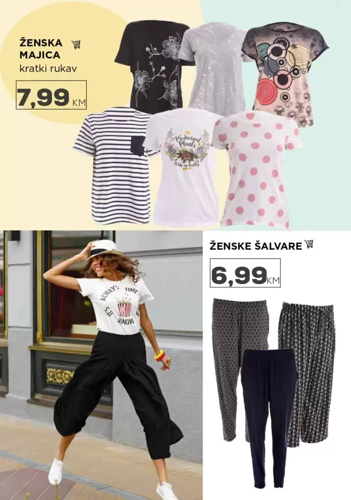 tropic, akcijski katalog tekstila. snizenje. akcije. popusti.