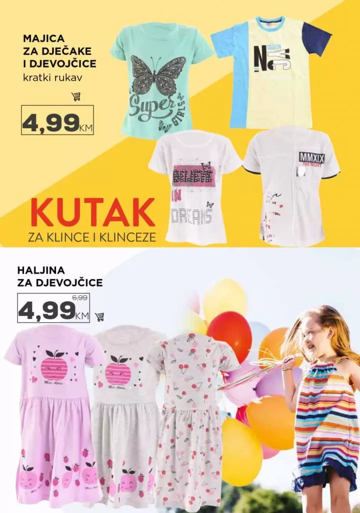 tropic, akcijski katalog tekstila. snizenje. akcije. popusti.