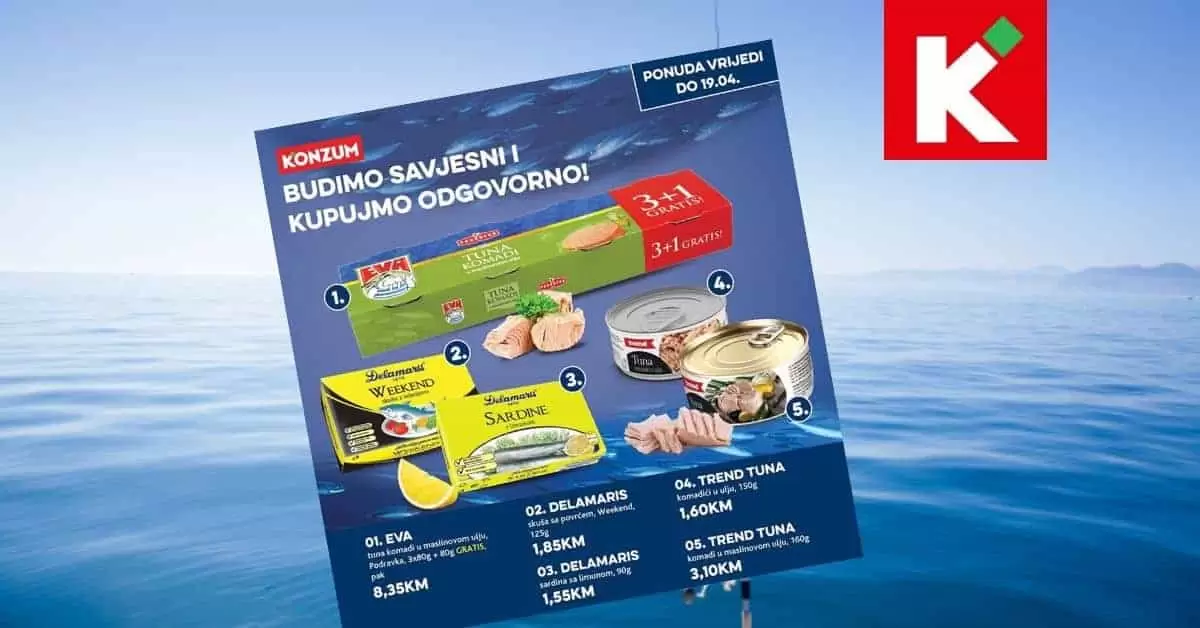 konzum akcijski katalog. snizenje. popust.