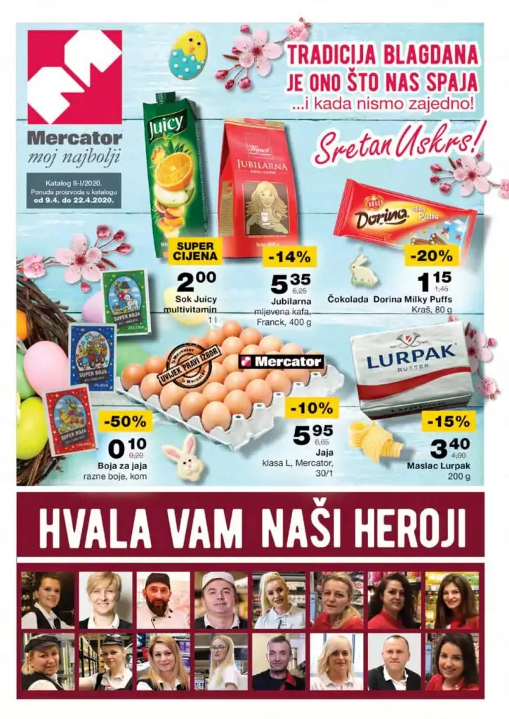 Mercator akcijski katalog. snizenje. akcija. usteda. popusti. svi katalozi na jednom mjestu.