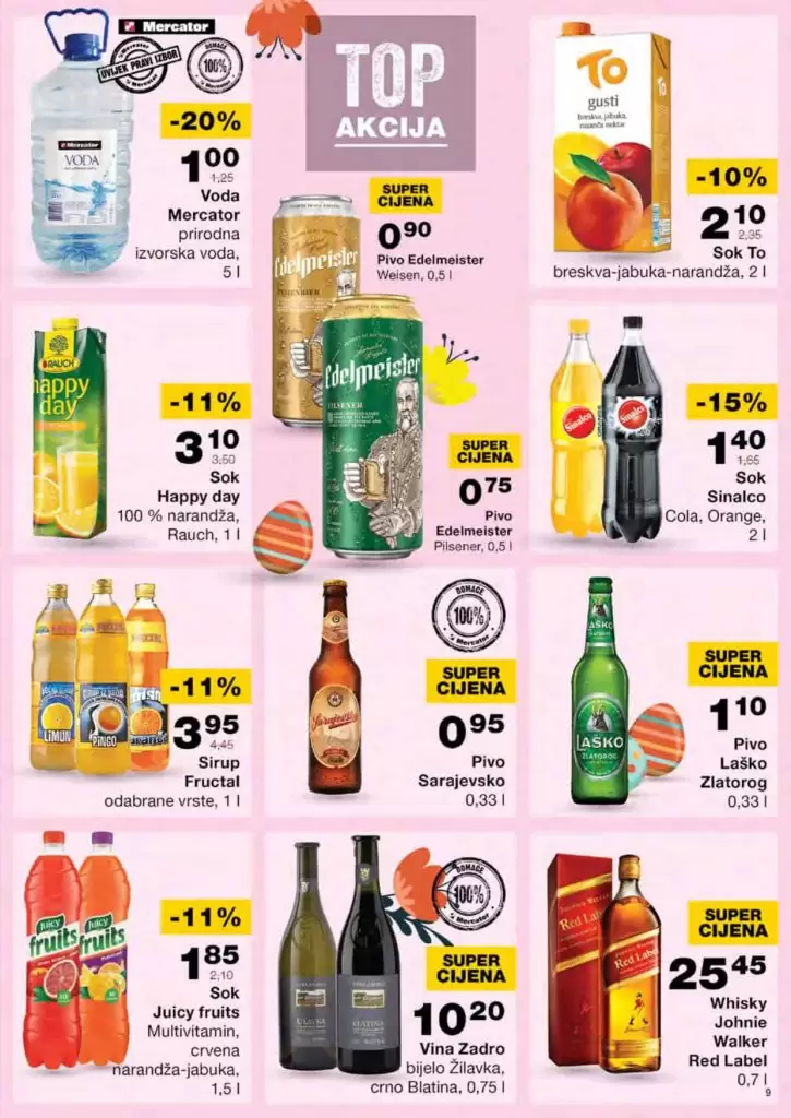 Mercator akcijski katalog. snizenje. akcija. usteda. popusti. svi katalozi na jednom mjestu.