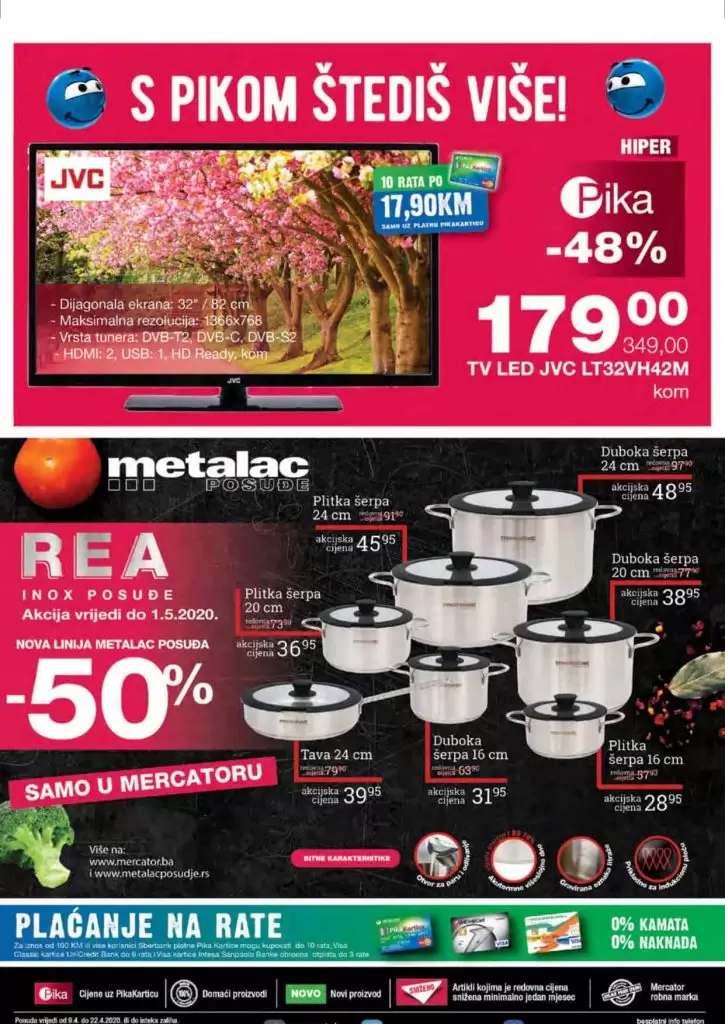 Mercator akcijski katalog. snizenje. akcija. usteda. popusti. svi katalozi na jednom mjestu.