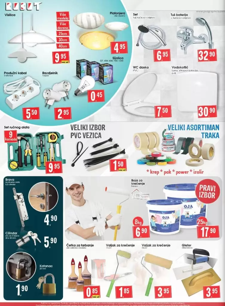 Robot akcijski katalog. snizenje. akcija. popust. akcijski katalog. katalog. najnize cijene.  pegla