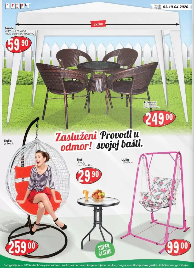 Robot akcijski katalog. snizenje. akcija. popust. akcijski katalog. katalog. najnize cijene.  stol stolica