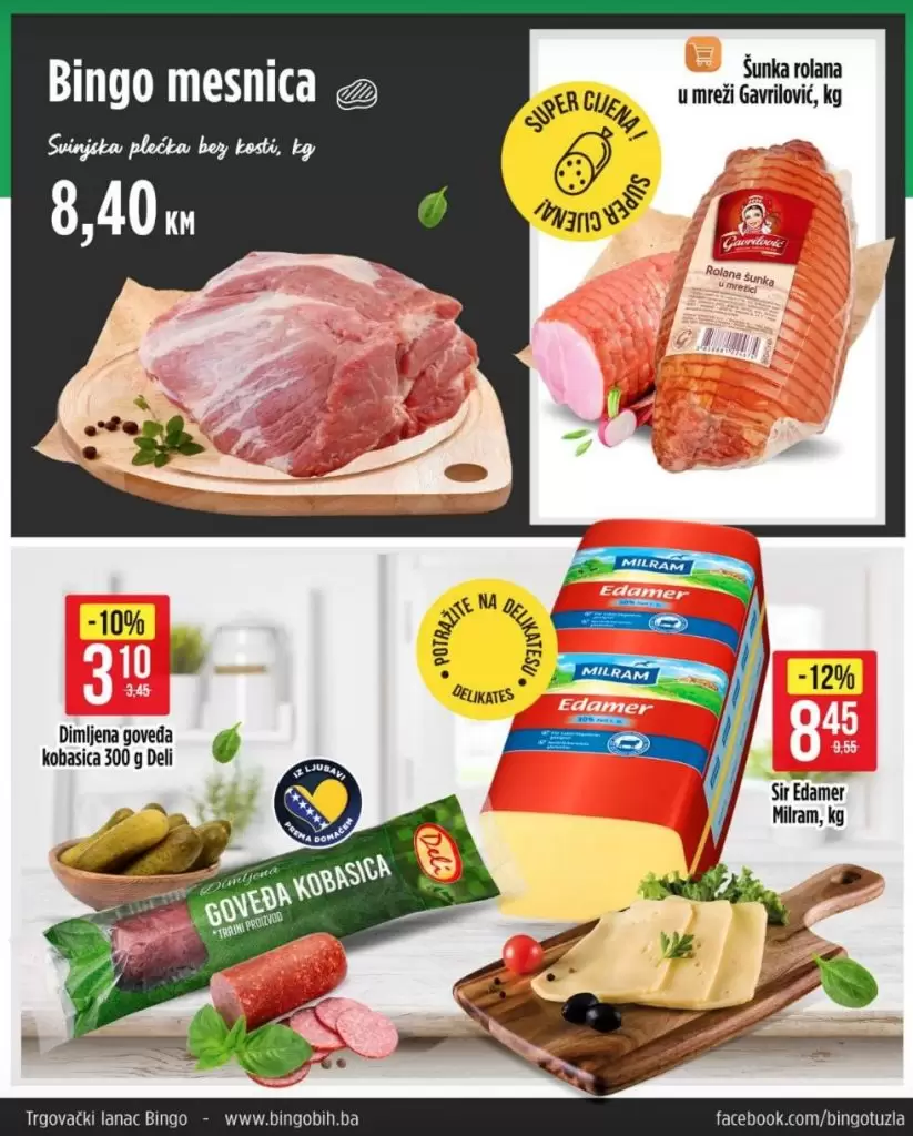 Bingo akcijski katalog. snizenje. snizeno. popust. katalog. akcija. kralj dobrih cijena. prehrana