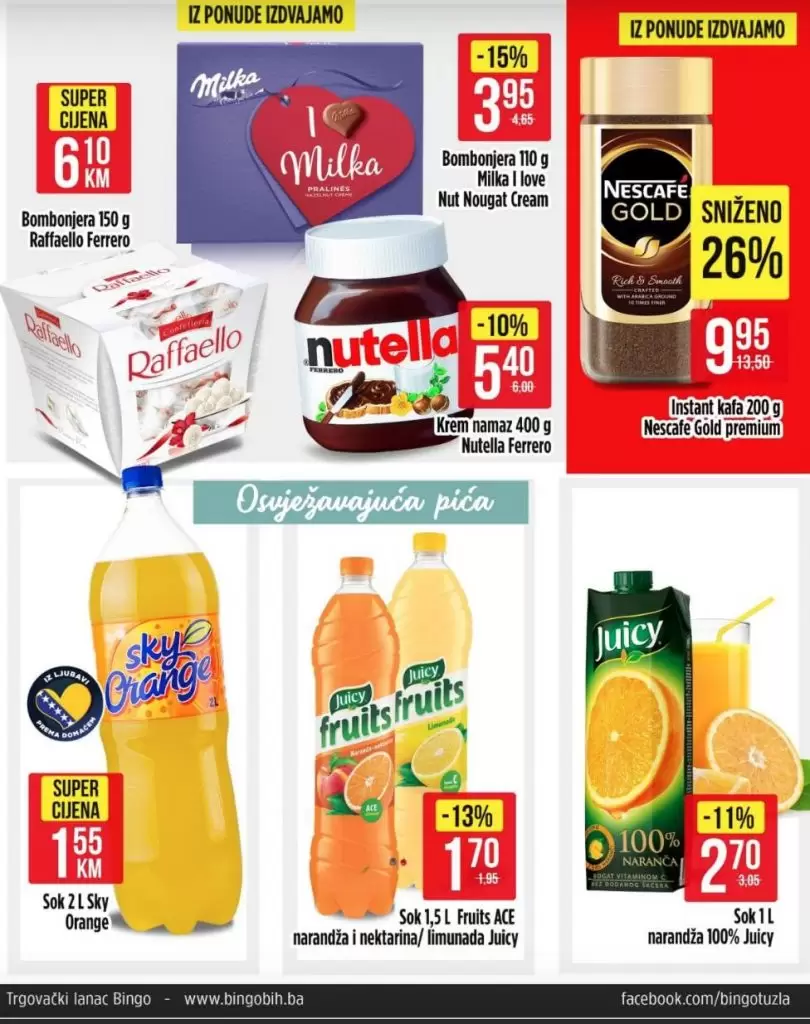 Bingo akcijski katalog. snizenje. snizeno. popust. katalog. akcija. kralj dobrih cijena. letak