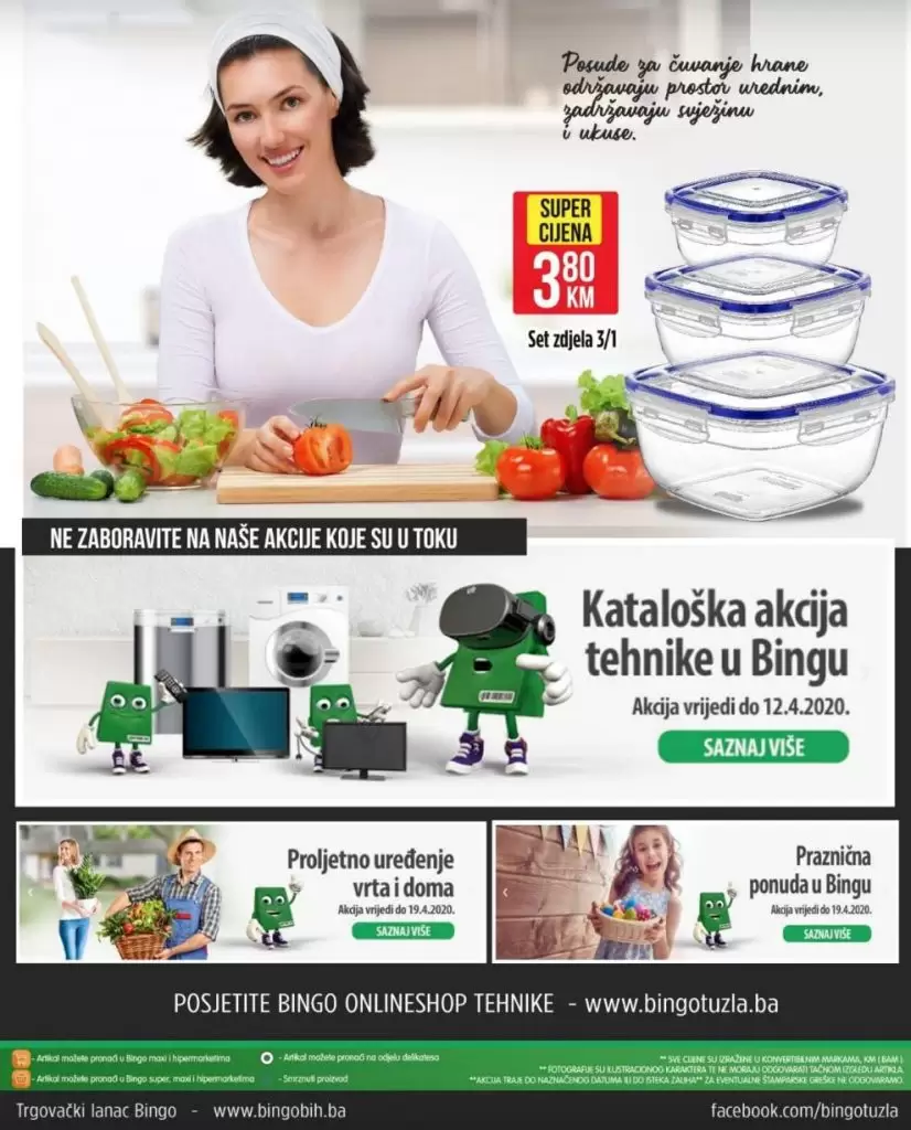 Bingo akcijski katalog. snizenje. snizeno. popust. katalog. akcija. kralj dobrih cijena. korona virus