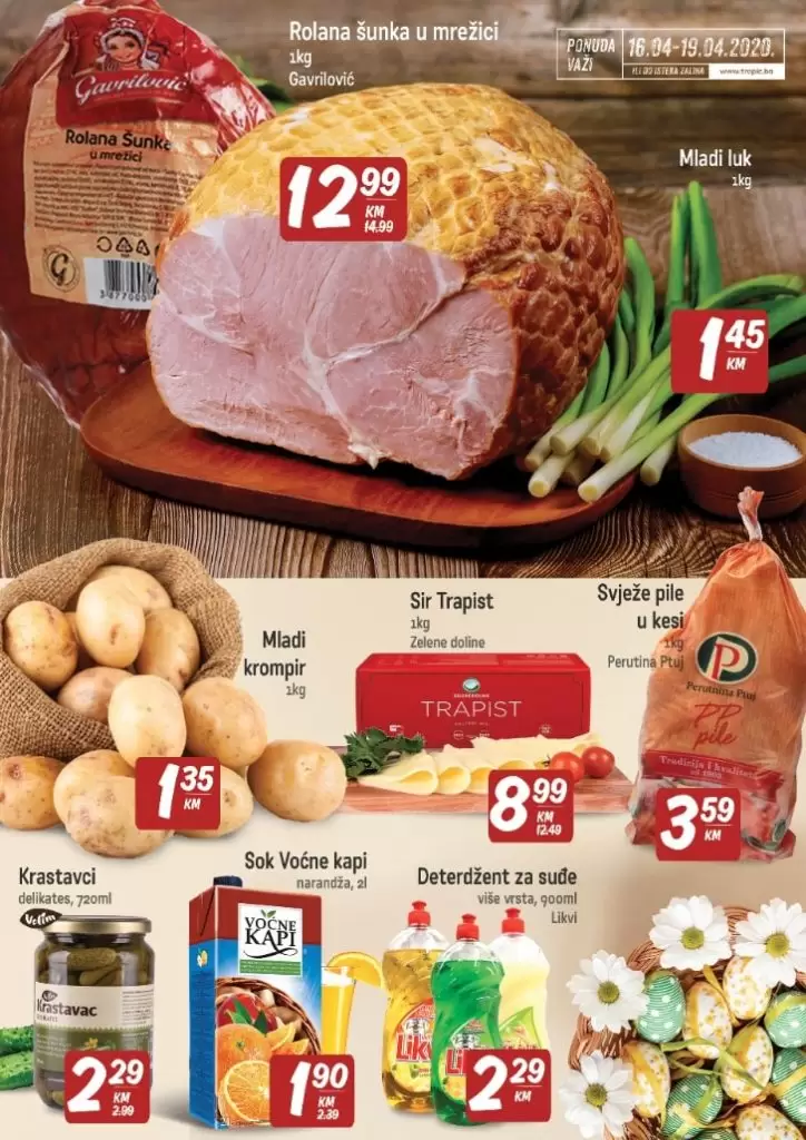 tropic. moj market. akcija. katalog. snizenje. snizeno, ustedite. popust. akcijski katalog.  korona virus. 