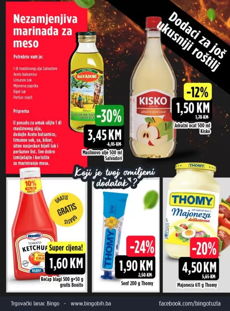 Bingo akcijski katalog. bingo snizenje, akcija, popust. SNIZENO, 