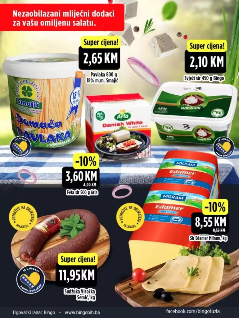 Bingo akcijski katalog. bingo snizenje, akcija, popust. SNIZENO, 