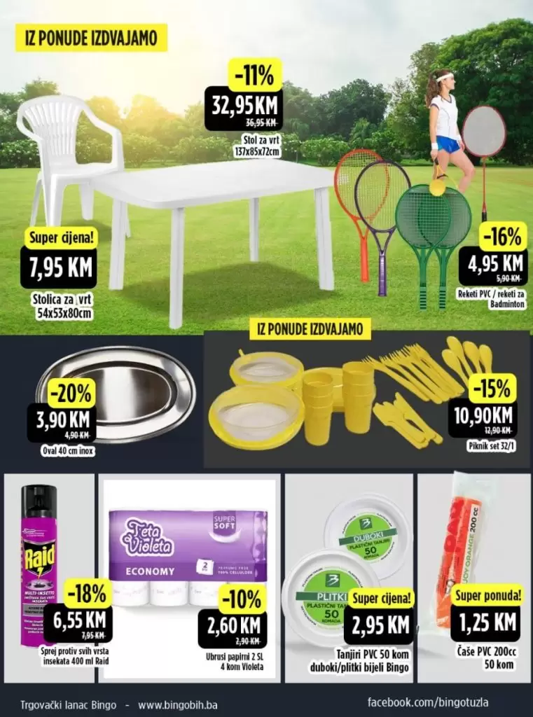 Bingo akcijski katalog. bingo snizenje, akcija, popust. SNIZENO, 