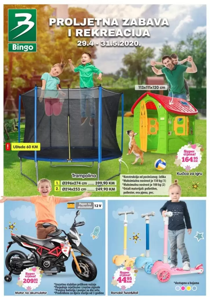 bingo akcijski katalog, snizenje. akcija. popust. snizeno. 