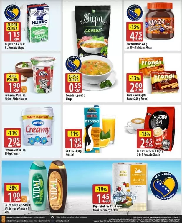 bingo akcijski katalog. snizenje. popust. akcija. snizeno. 