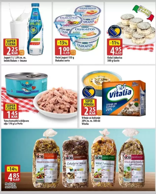 bingo akcijski katalog. vikend akcija. snizenje. popust. konzum. fis. snizeno. popusti. 