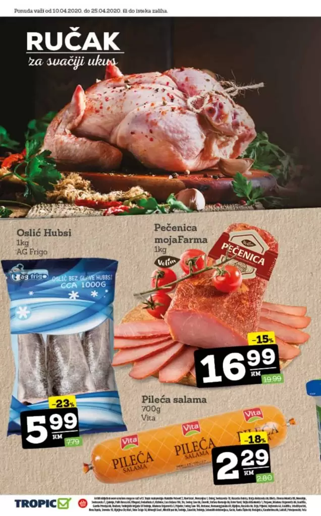 tropic akcijski katalog. snizenje. akcija. popust. katalog. snizeno. 