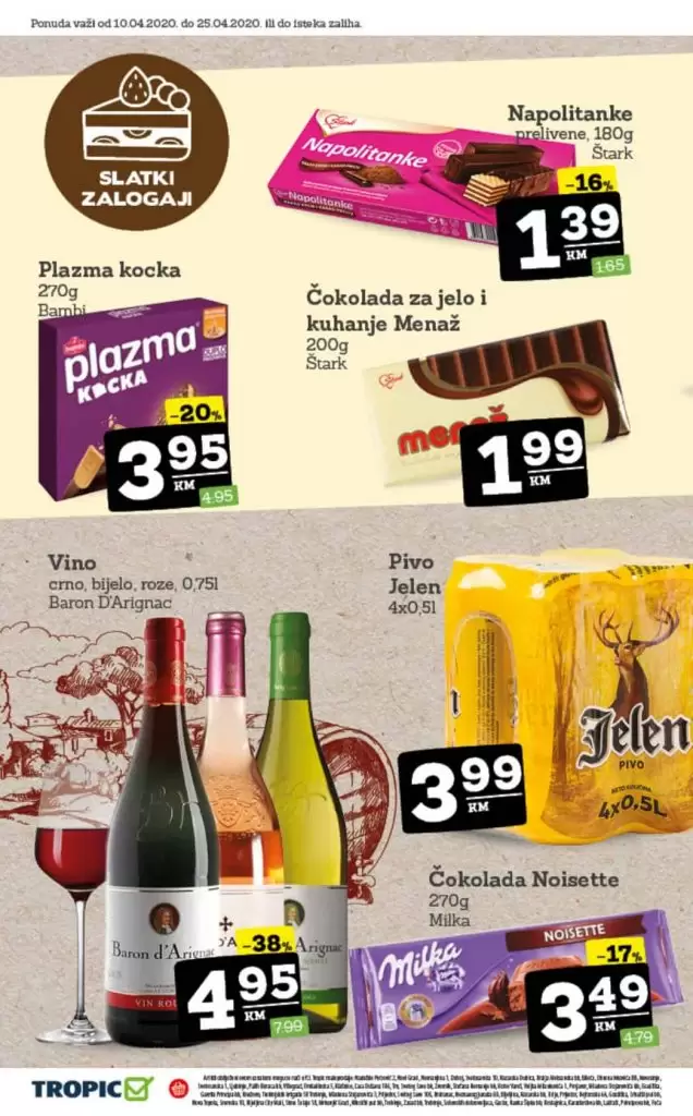 tropic akcijski katalog. snizenje. akcija. popust. katalog. snizeno. 