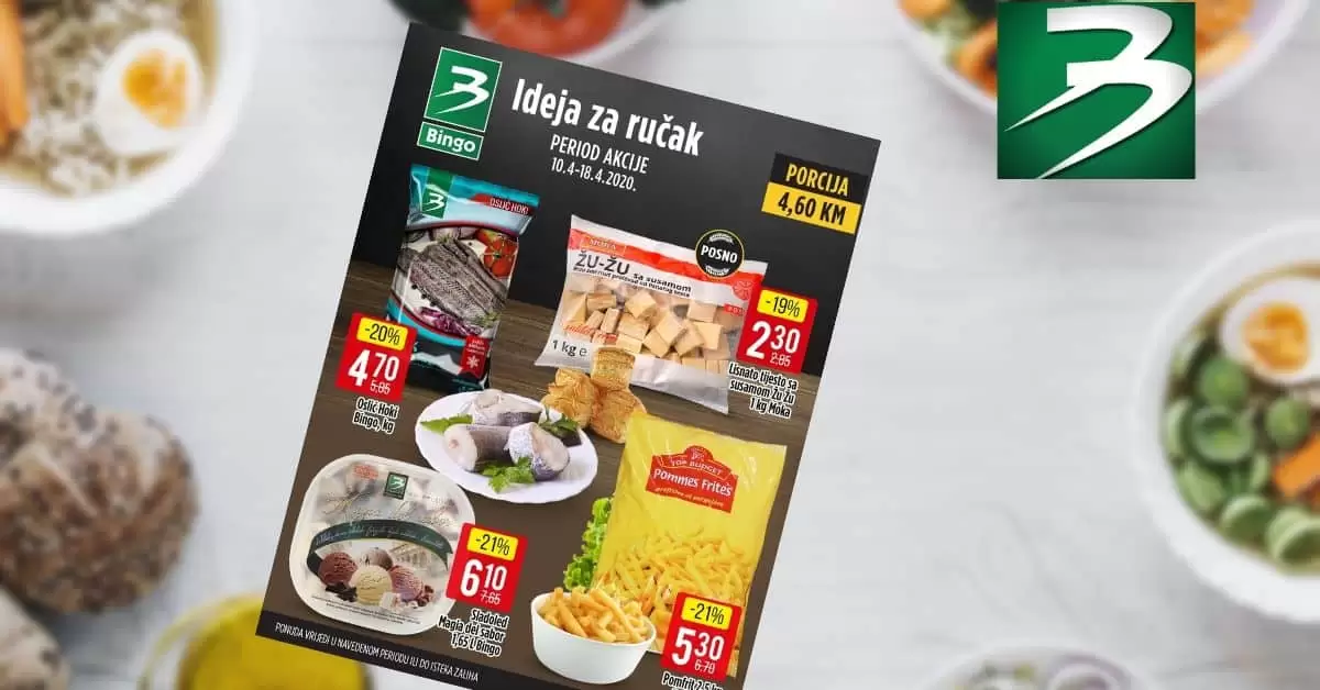Bingo akcijski katalog. snizenje. akcija. popust. letak.