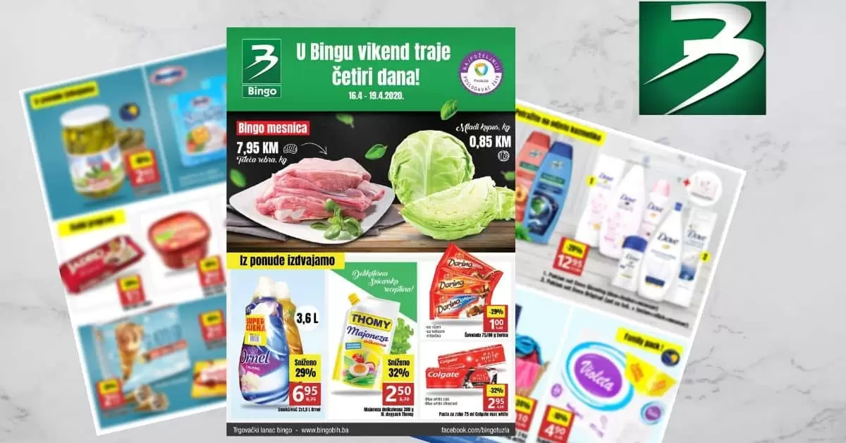 Bingo akcijski katalog. snizenje. popust. akcija. Konzum. letak. svi katalozi na jednom mjestu.