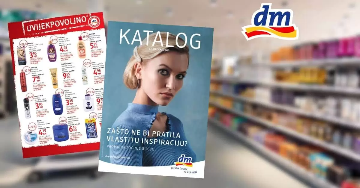 dm snizenje. dm akcijski katalog. popust. akcja. snizeno.