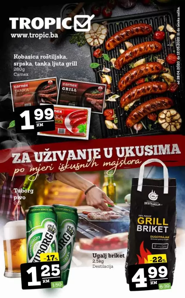 tropic super akcija. snizenje, popust, katalog. 