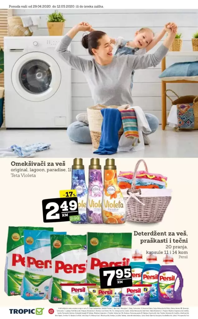 tropic super akcija. snizenje, popust, katalog. 