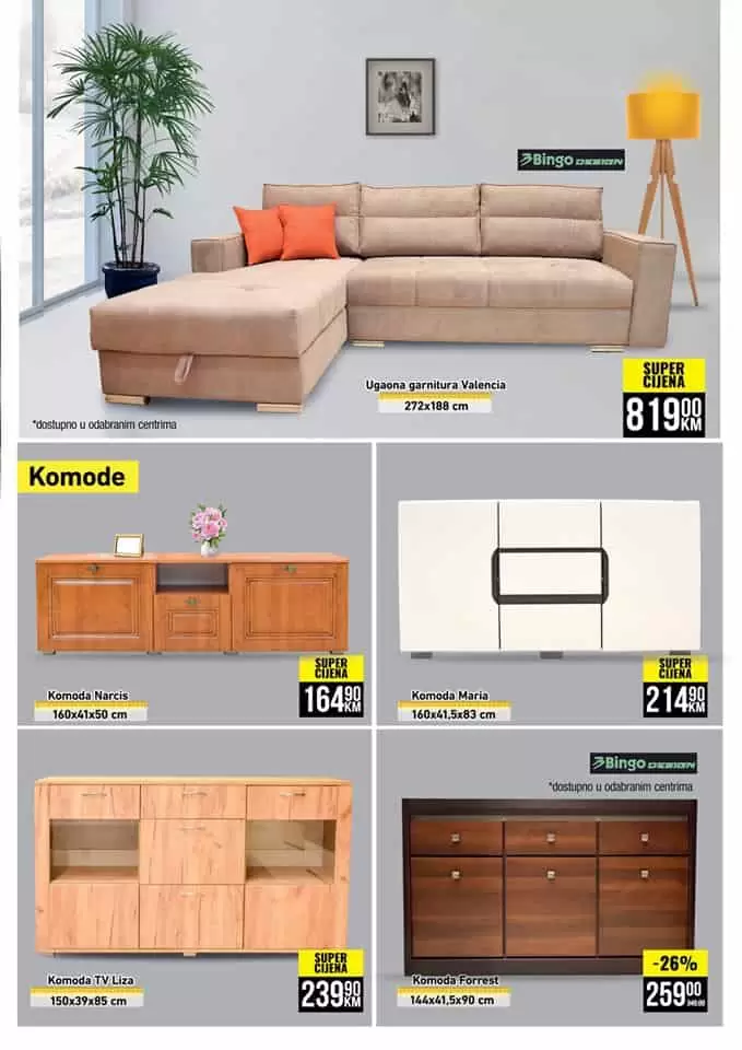 bingo namjestaj. snizenje namjestaja. namjestaj sarajevo. namjestaj bingo.