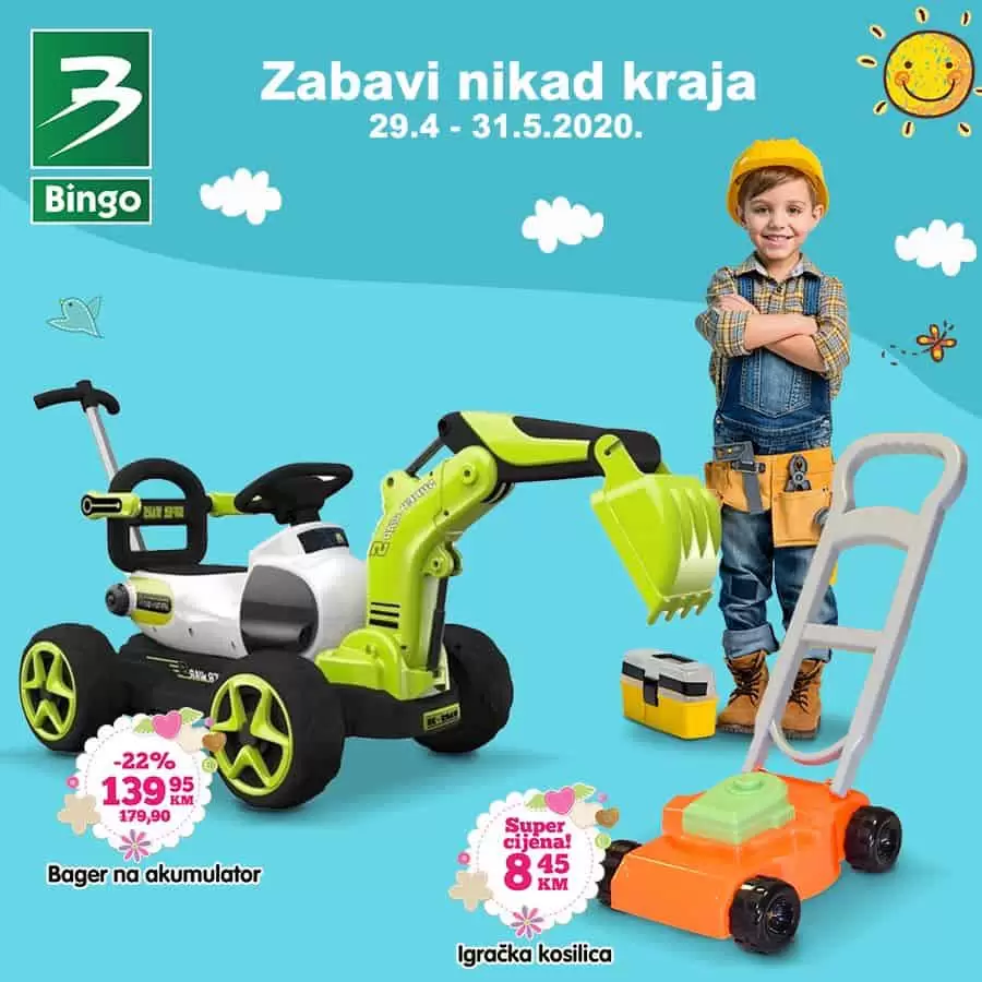 bingo super akcija. bingo igracke . akcija. 