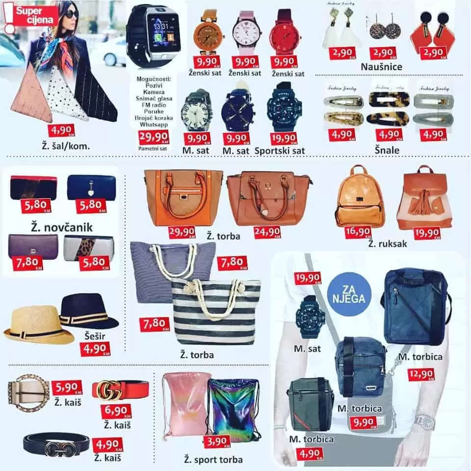 Izbor trgovine akcijski katalog. snizenje. akcija. 