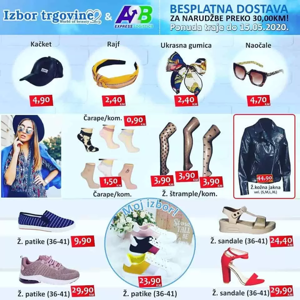 Izbor trgovine akcijski katalog. snizenje. akcija. 
