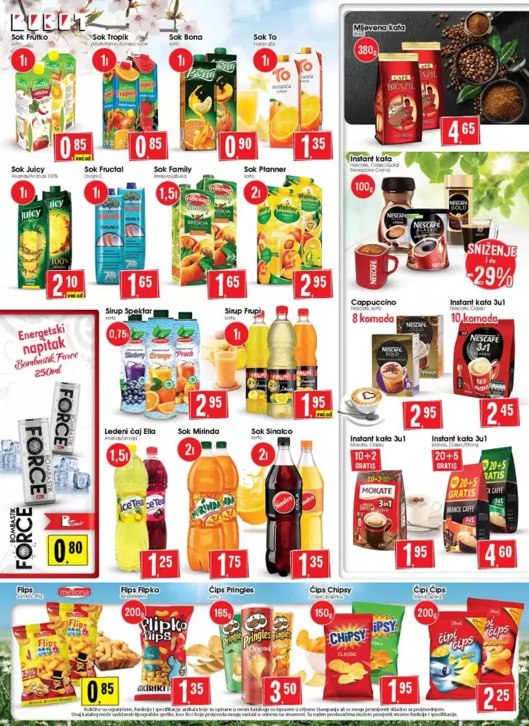 Robot akcijski katalog. snizenje. akcija. popust. snizeno. 