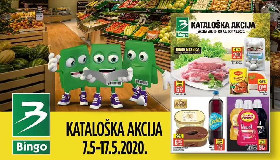 Bingo katalog. bingo snizenje. bingo akcija. popust. katalog.
