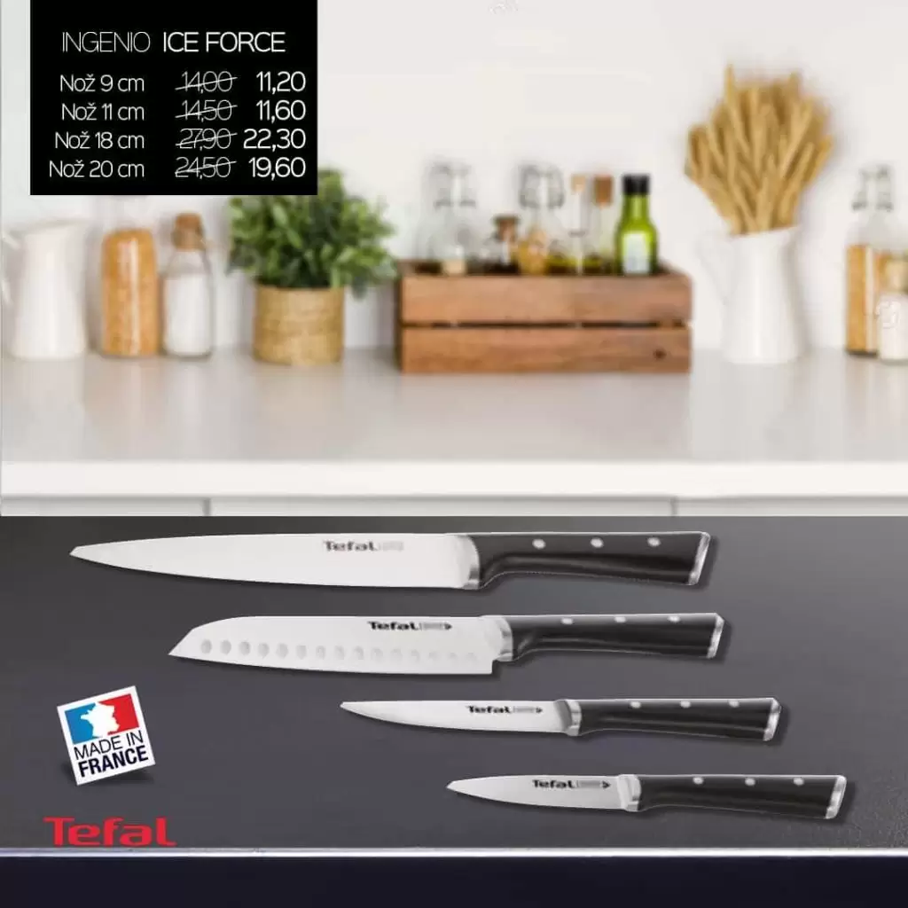 fis akcija. fis katvalog. tefal snizenje. tava, noz. 