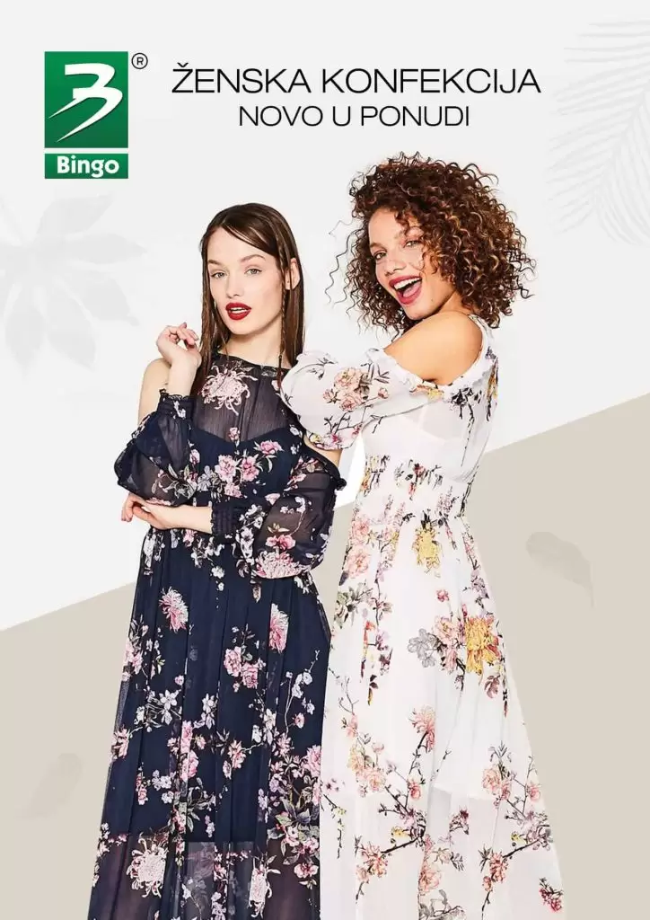 Bingo ženska konfekcija, novo u ponudi! Maj 2020. godine!